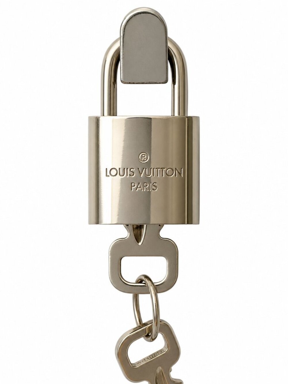 Louis Vuitton Silver Lock Two Keys 315 Collectible LV Access